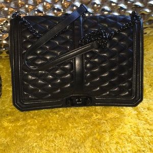 Rebecca Minkoff Love Leather Shoulder/Clutch Bag